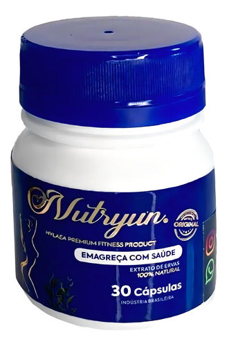 Suplemento em cápsulas Nutryun Premium  Tradicional ervas natural Nutryun Premium em pote de 1L 30 un