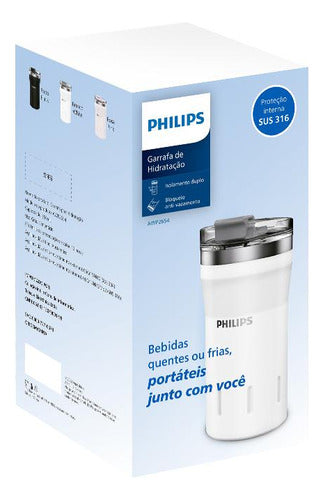 Kit Copo Térmico E Garrafa Philips Adulto E Infantil