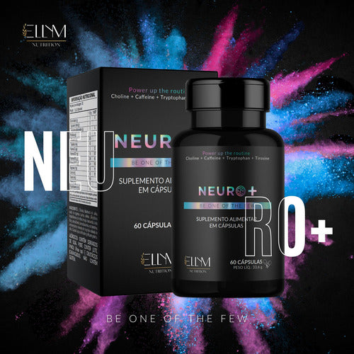 Kit Nootropico 180caps Memoria Foco Trabalho Treino Ellym Sem sabor