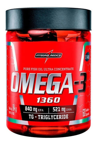 Ômega 3 TG 1360mg Ultra Concentrado 60 cápsulas Integralmédica