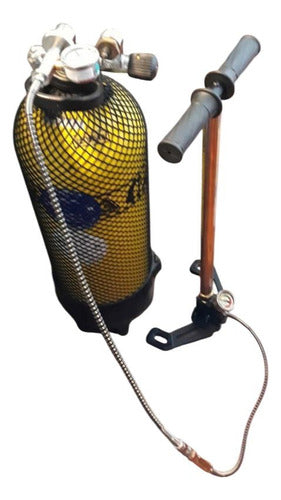 Bomba Pcp Manual 6000 Psi 300 Bar 3 Estágios Alta Pressão