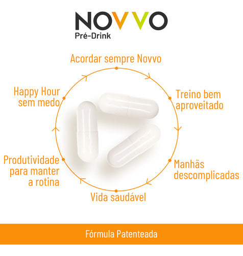 Bem Estar, Performance E Rotina Em Dia Com Novvo Pre Drink Sabor Sem Sabor NOVVO BEM ESTAR