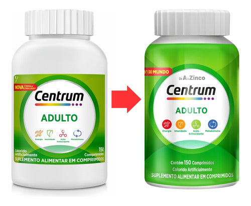 Multivitamínico Centrum Adulto 150 comprimidos