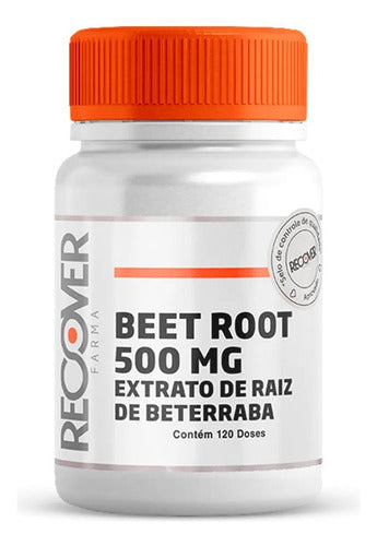 Beet Root 500mg - Extrato De Raiz De Beterraba - 120 Doses Sabor Without Flavor
