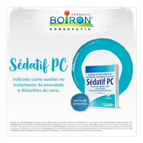Sédatif Pc Boiron 2 Caixas Com 60 Comprimidos Cada