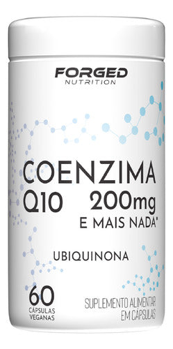Coenzima Q10 200mg Pura Alta Concentração 60 Vegan Caps - Forged Nutrition