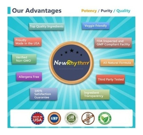 Suplemento en cápsula NewRhythm Probióticos de 30 un