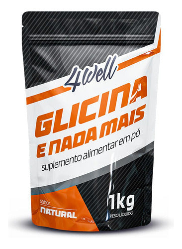 Glicina 1kg 4well 100% Pura Importada