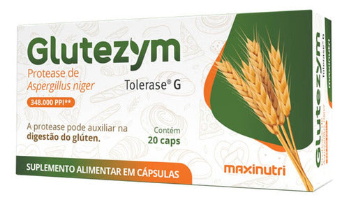 Glutezym Protease - 20 Caps. - Maxinutri