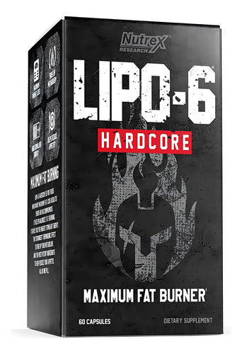 Nutrex Research Lipo 6 Harddcore X 60 cápsulas