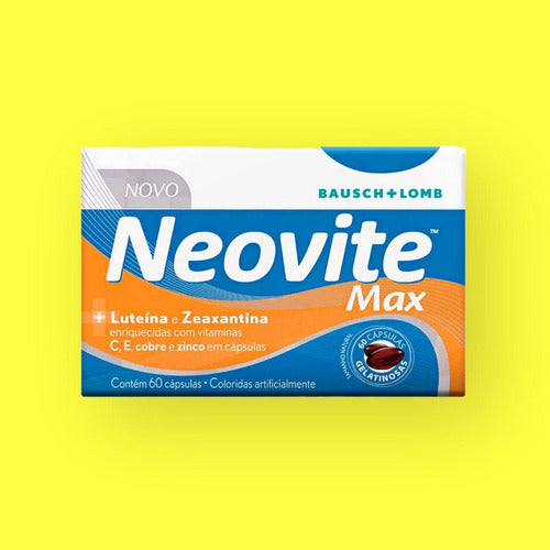 Neovite Max Com 60 Gelatinosas Cápsulas