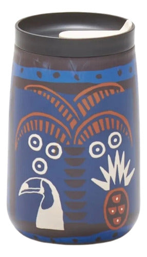 Copo Farm Que Sede 450ml Gráfico Tropical