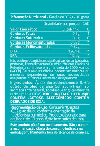 Multivitamínico Dha Liquido 30 Ml True Source Sabor Laranja