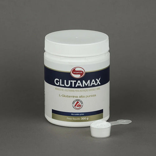 Glutamax Pó Sem Sabor Suplemento Vegano 300g Vitafor