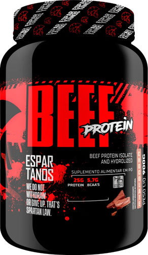 Beef Protein Isolate Hidrolized 900g Espartanos - Carnivor Sabor Chocolate
