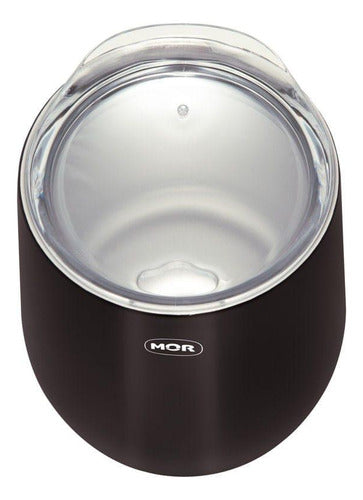 Copo Térmico Com Tampa 360 Ml Preto 008041 Mor