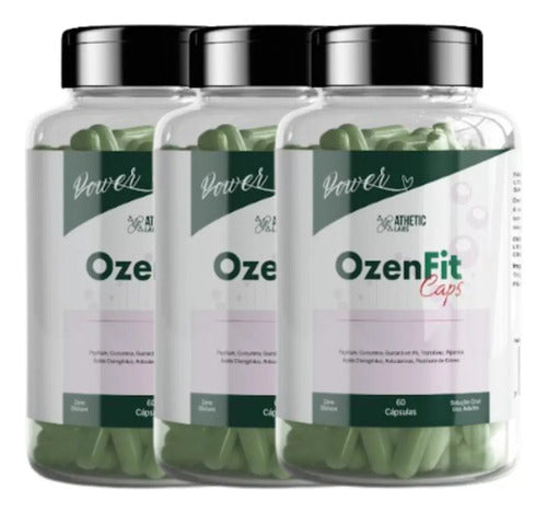 3x Ozenfit 180 Cáps Original - Fórmula Oficial Ozenfit