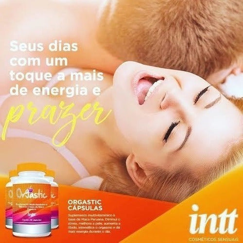 Orgastic Cápsulas Suplemento - Intt Cosméticos