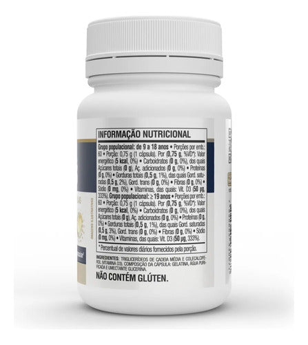 Vitamina D3 60 Cápsulas Vitafor