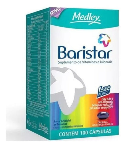 Baristar Com 100 Capsulas Sabor Baunilha Suplemento