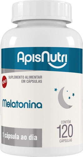 Melatonina - 120 Cápsulas - Apisnutri