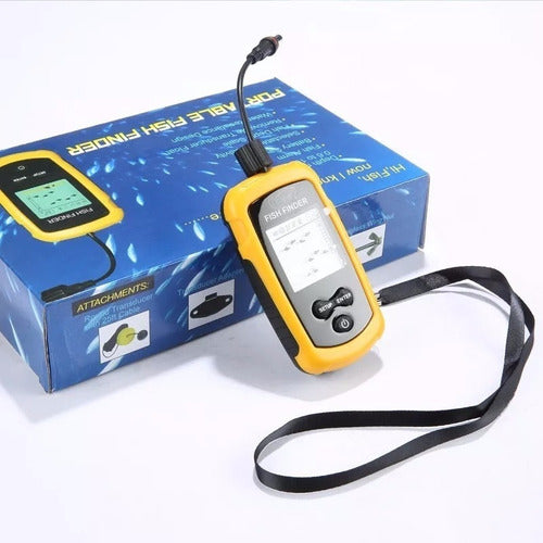 Localiza Peixe Água Mar Pescaria Barco Caiaque Fish Finder