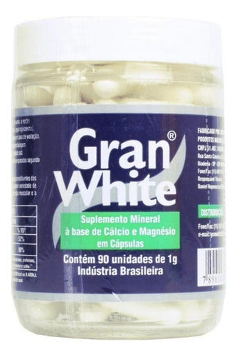 Suplemento Alimentar Gran White 90 Cápsulas