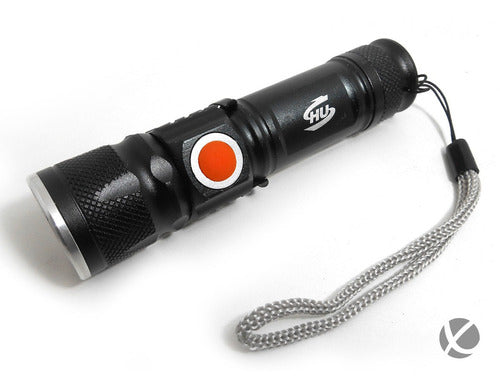 Lanterna De Led Potente Luz Negra Ultravioleta Uv Escorpião Cor da lanterna Preto