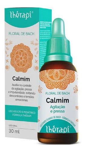 Floral De Bach  - Controle Da Agitação 30ml Calmim Thérapi