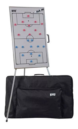 Quadro Tático Magnético Com Tripé Futebol Kief