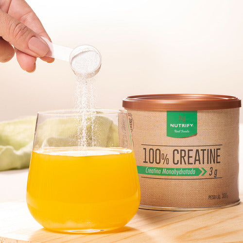 Creatina 100% Monohidratada 300g Nutrify
