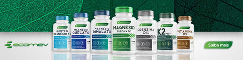 Suplemento em Cápsulas Kit 3 Potes Treonato Formula Avançada 360 Cápsulas Ecomev