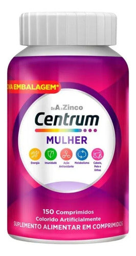 Multivitamínico Centrum Mulher 150 comprimidos