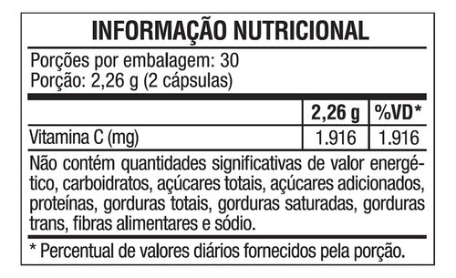 Vita C3 60 Cápsulas Vitafor