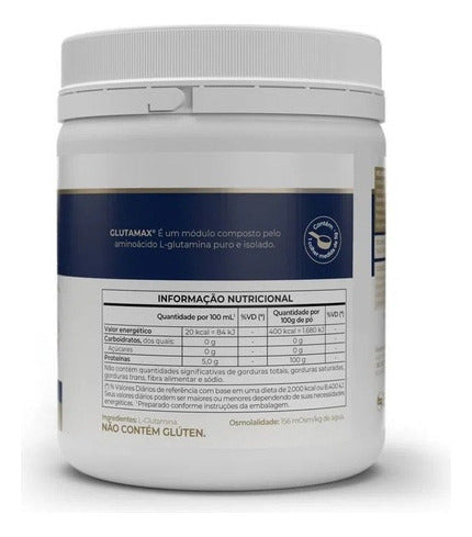Glutamina 300g Glutamax Vitafor - Alta Pureza Tecn. Japonesa Sabor Menta