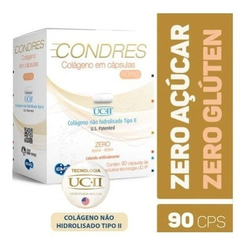 Condres Colágeno 40mg Com 90 Cápsulas