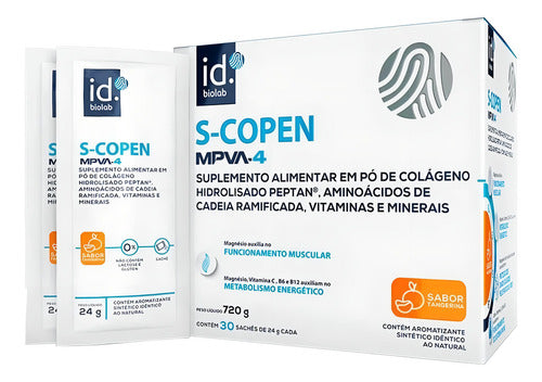 S-copen Mpva-4 C/ 30 Sachês De 24g Sabor Tangerina