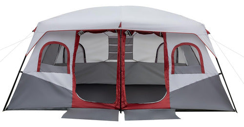 Joyfox Family Luxe 8-12 Barraca Familiar Grande Camping Acampamento 12 Pessoa