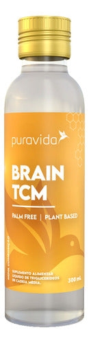 Brain Tcm Puravida 300ml Óleo De Coco