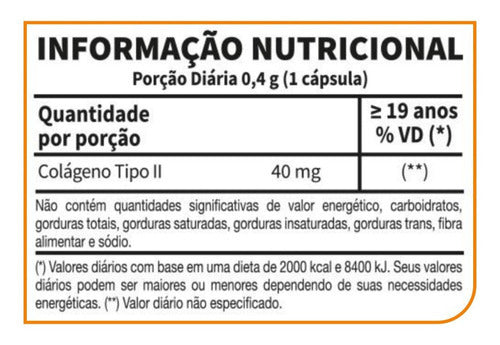 Colágeno Tipo 2 Katiguá 90 Cápsulas 40mg