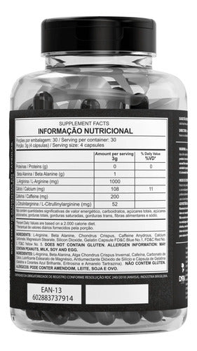Vasodilatador Dilafix Extra Pump 120 Caps Dark Lab Sabor Sem sabor