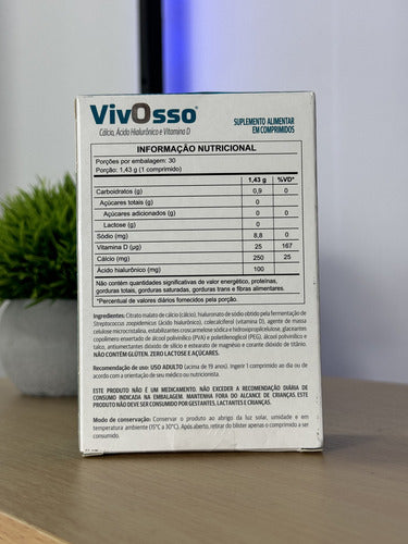 Supera Vivosso 30 Comprimidos Sabor Sem sabor