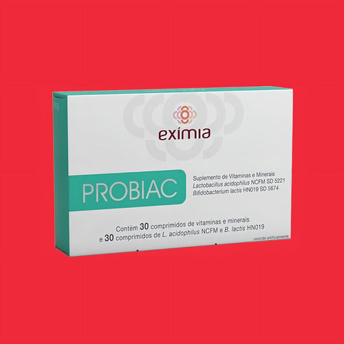Eximia Probiac 60 Comprimidos Sabor Sem Sabor