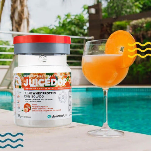 Elementopuro Juicedop 450g Proteína Isolada Pó 1 Unid