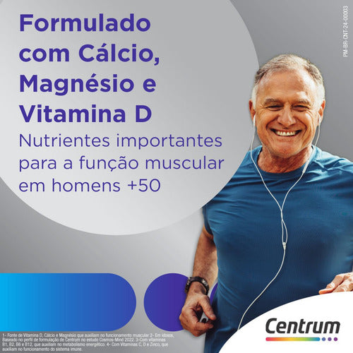 Multivitamínico Centrum Select Homem 50+ 60 comprimidos
