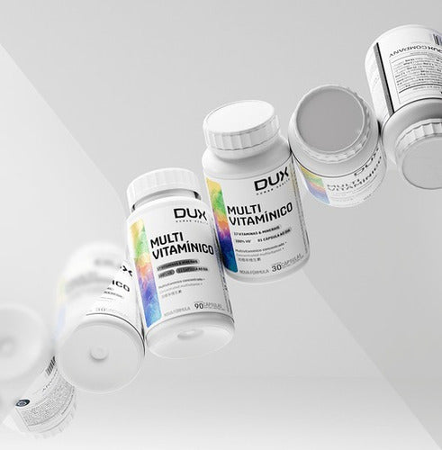 Multivitamínico 90 Cápsulas Dux Nutrition Polivitamínico Sabor Sem Sabor