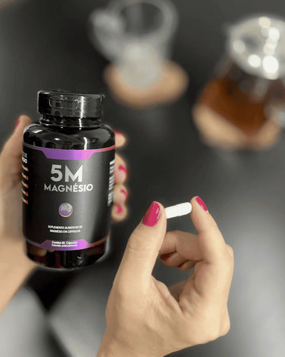 5m Magnésio - 350 Mg - 60 Cápsulas - M5