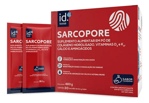 Sarcopore 30 Saches Sabor Tangerina