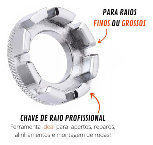 Chave De Raio Rava Cromada