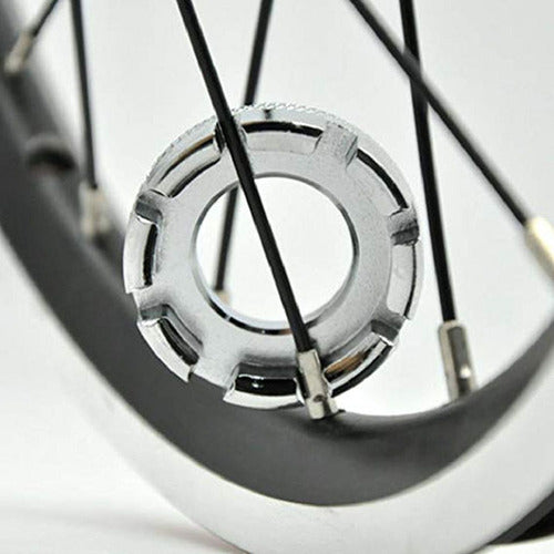 Chave De Apertar Raios Bike Aço Cromada Reforçada